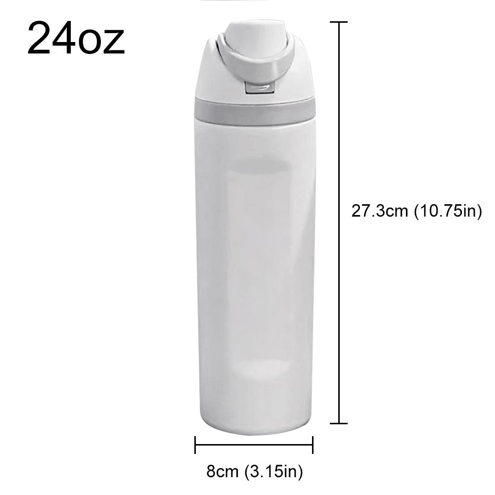 24/32oz Straw Insulated Tumbler with Handle Vacuum Insulated Cup 304 Stainless Steel Vacuum Thermal Insulated Mug for Women Men