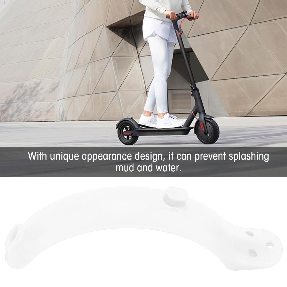 High Strength Rear Mudguard Scooter Mudguard Bracket for Xiaomi Mijia M365 Scooter Replacement Use белый