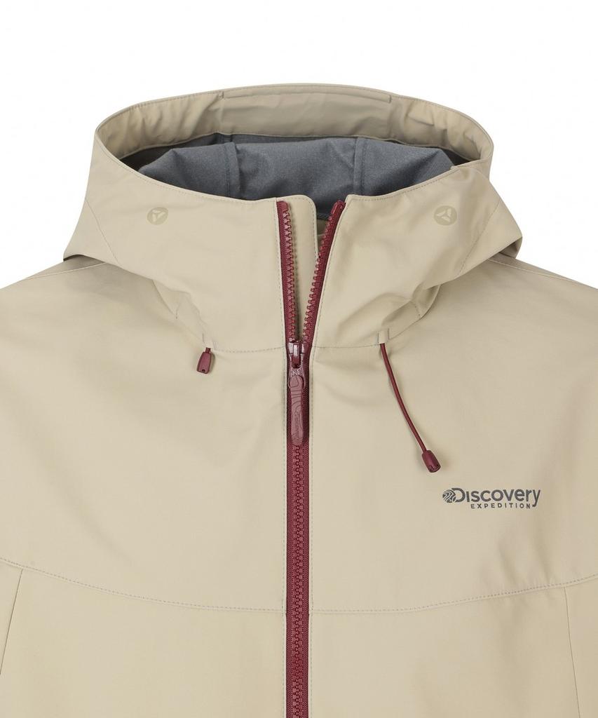 Discovery Expedition Men'S Vertex 3L Brush-Bonded Jacket (Beige2)