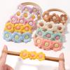 Cute Flowers Headband for Baby Girls Elastic Soft Newborns Butterfly Bows Hair Band Infant Hair Accessories