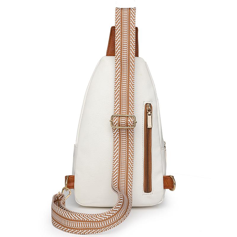 Dámska taška Multifunkčná Crossbody taška Módna Jednoduchá Ramenná Messenger Kabelka Outdoorová PU Kožená Ramenná Taška Nová Denná Taška