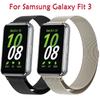 Edelstahlarmband für Samsung Galaxy Fit 3 Smartwatch-Armband Mailänder Schleife Magnetisches Armband Armband Fit3 Handgelenk-Etui