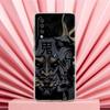 Case For Samsung A56 A36 A26 A24 A16 A14 A12 A32 A50 A70 A22 A40 A34 A54 A42 A52 5G A04s A06 Cover Japan Ghost Face Samurai