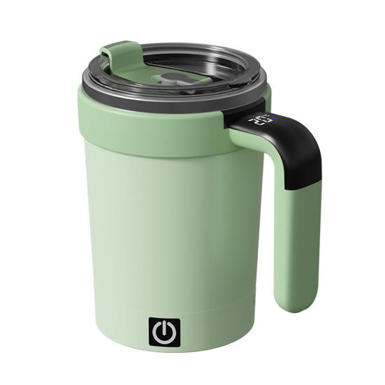 Automatický míchací hrnek na kávu Digitální displej teploty Izolovaný Chytrý Samomíchací Hrnek Přenosný Elektrický Míchací Hrnek do Kanceláře Školy