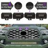 4 in1 Grille Lights For Toyota Tacoma 2020 2021 Car LED Strobe Light Warning Daytime Running Lamp For Tacoma DRL Amber Lights