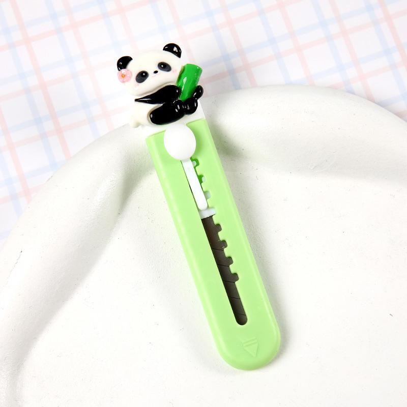 1 Piece Panda Capybara  Art Cutter Utility Knife Mini Student Art DIY Tools Creative Stationery School Supplies