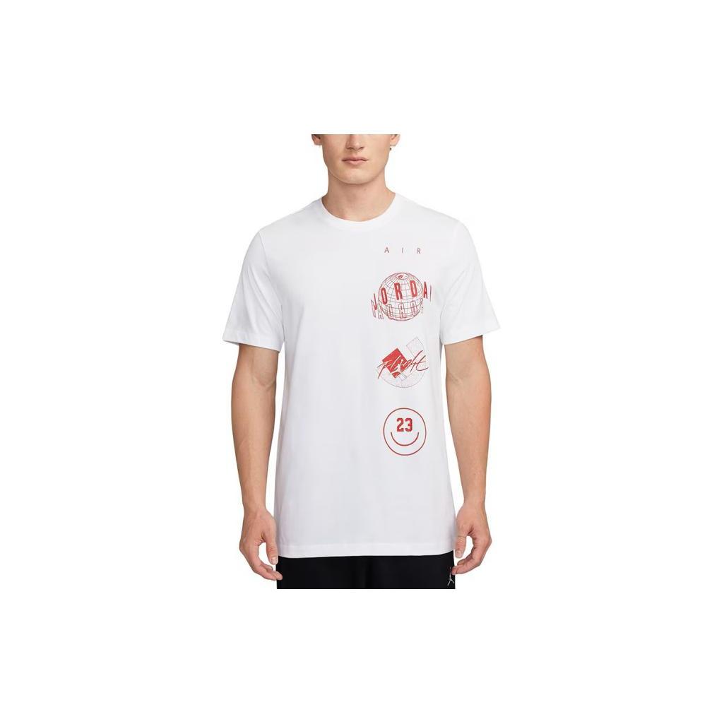 

New Nike T Shirts Men s White FN6028-100 L