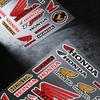 AAAHM1 FOR HONDA RACING Long Lasting Waterproof Reflective Sticker Scratch Conceal Fit Motorcycle Car Helmet Fridge Water Cup Decals