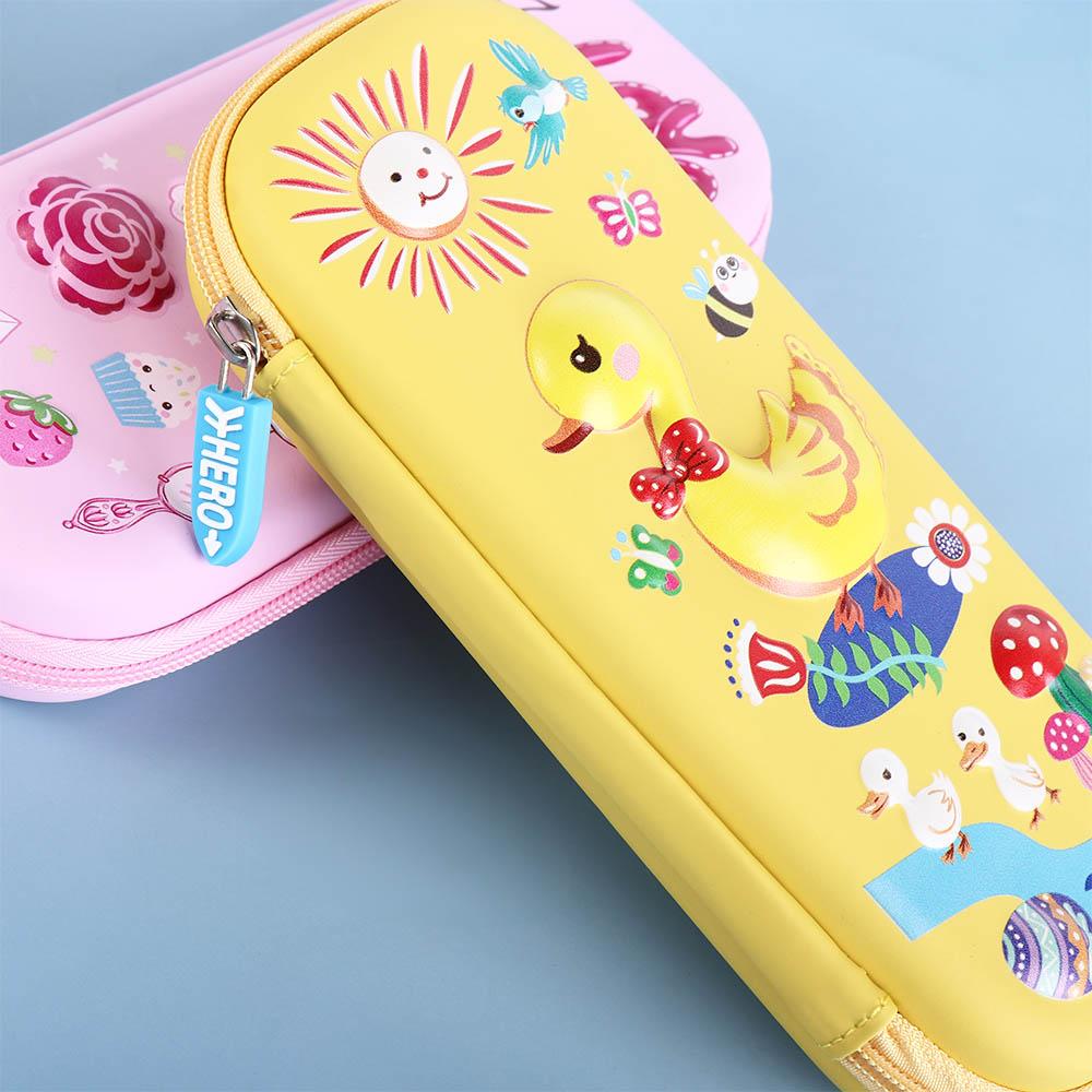 Cartoon Large Capacity Student EVA Pencil Box 3D Pencil Bags Pen Bags Stationery Bag Pencil Case