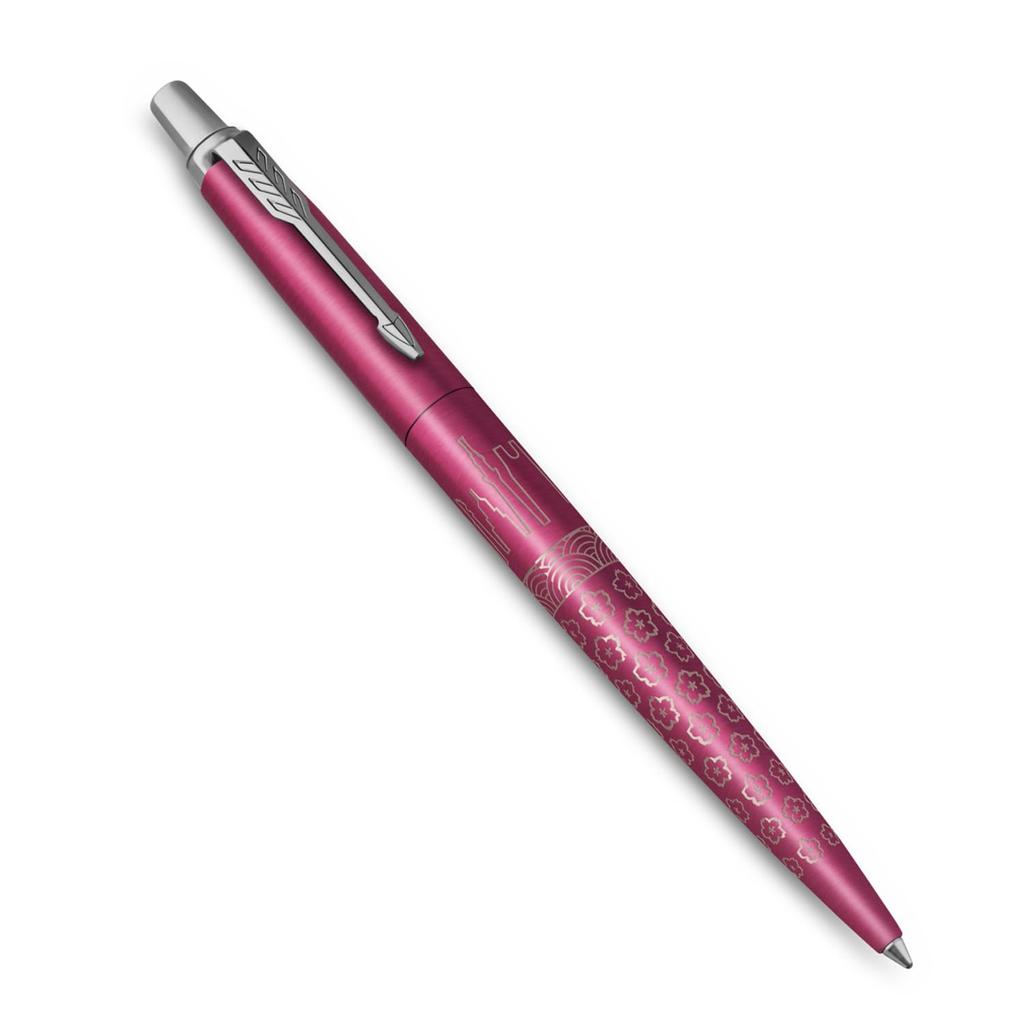 PARKER Jotter Special Edition Tokyo Pink CT Ballpoint Medium Gift Premium Authentic Product Number 2198215 Pen, Nib, Oil-Based, Boxed, Quality,