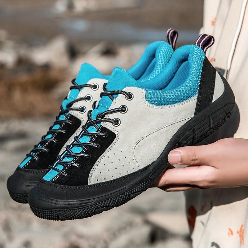 Men's Casual Shoes Spring 2025 New Fashion Man Sneakers Anti Slip Wear-resistant Footwear Men Outdoor Lace Up Breathable Outsole
