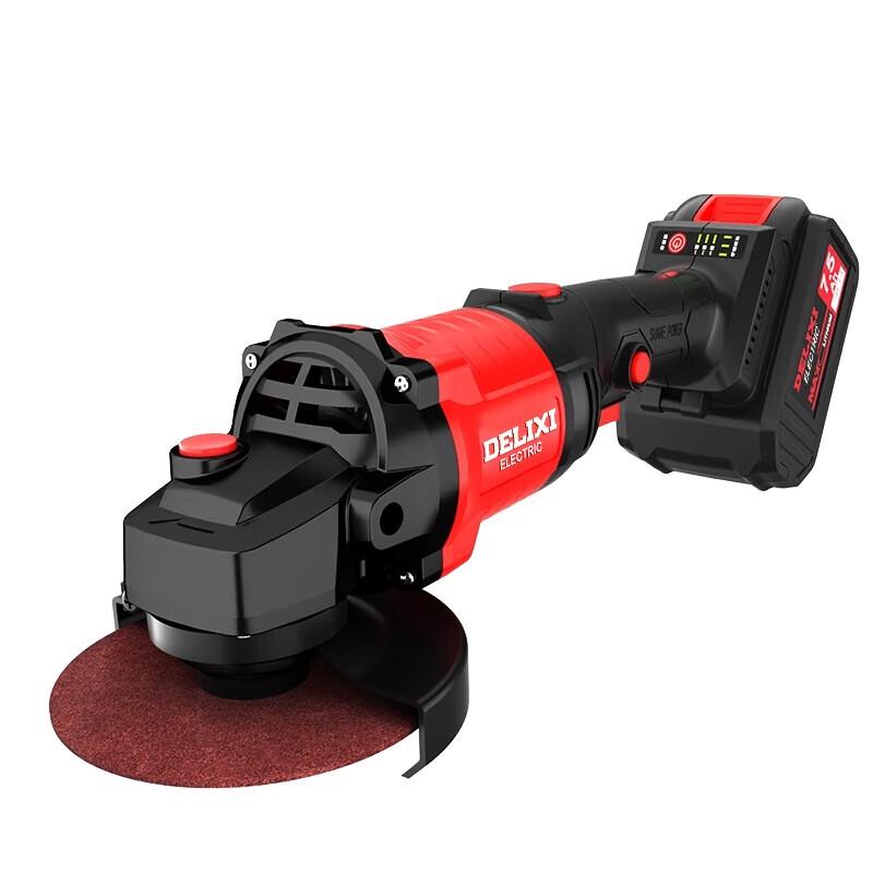 DELIXI 21V Cordless Brushless Angle Grinder Kit CN plug (adapter included)
