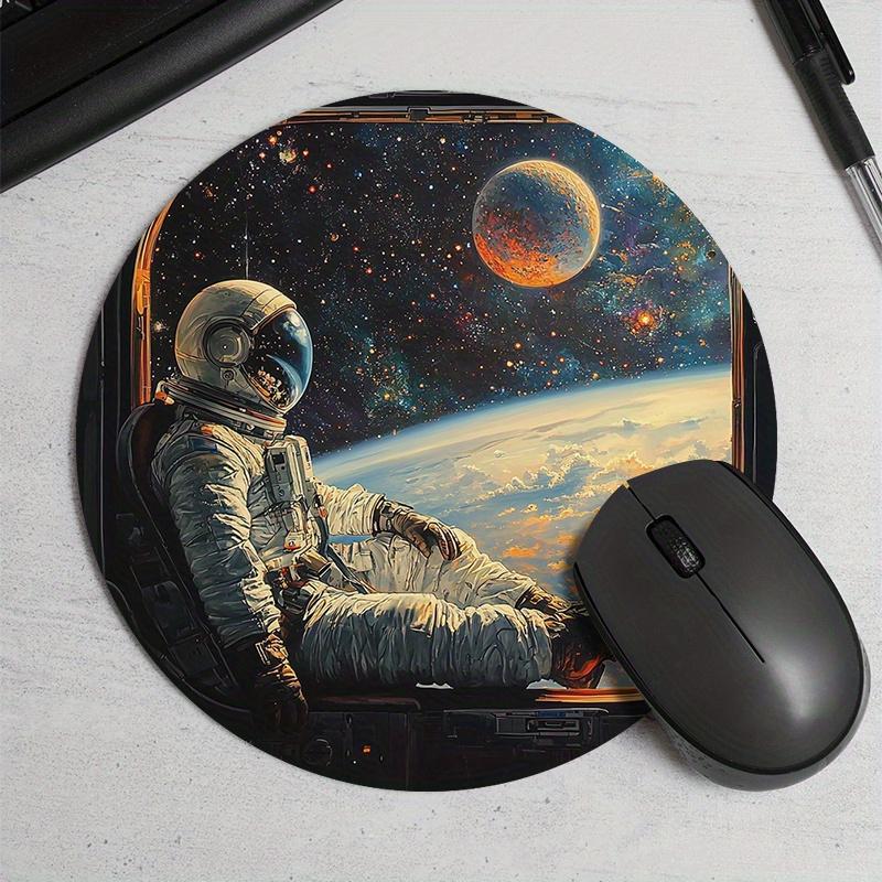 

Space Travel Round Mouse Pad Non-Slip Desk Mat Desk Accessories Desktop Computers Carpet Pc Gamer Gamepad Mousepad Gaming 200X200X2MM