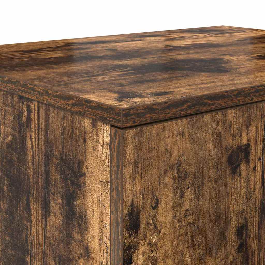 Storage Cabinet 2 pcs Smoked Oak 103 x 41 x 40 cm