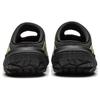 Li Ning Cf Series Hiking Slippers Comfortable Simple Shock Absorbing Wear Resistant Low Top Casual Shoes Unisex Slippers Black Green AGLU177-1