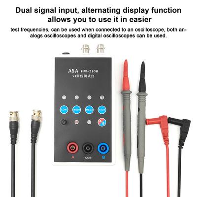 HW-210K Tragbarer Zweikanal-VI-Kurventester für Leiterplatten, Online-Erkennung, ASA-Tester 4