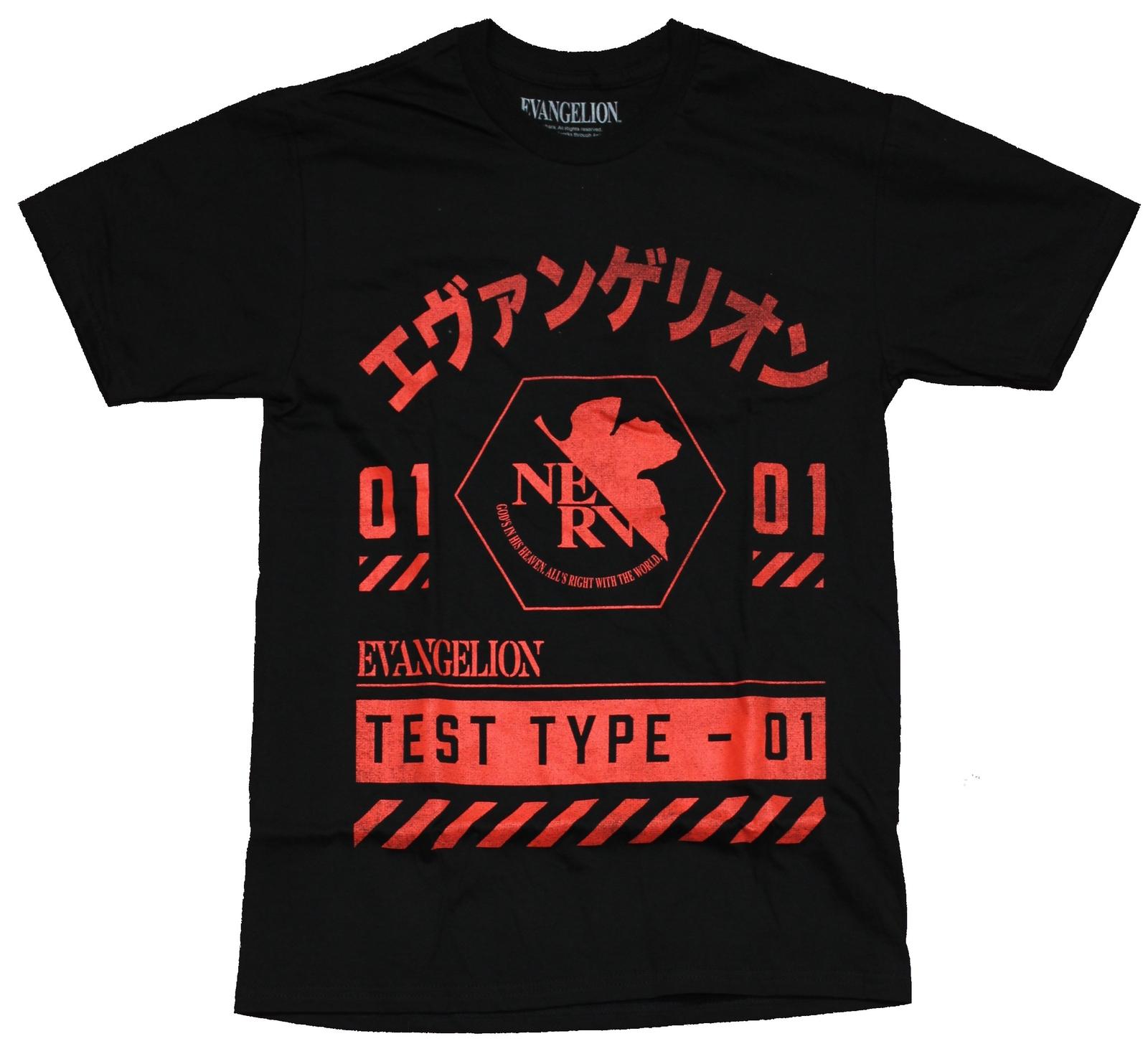 Evangelion Mens T-shirt EVA01 Test Type S