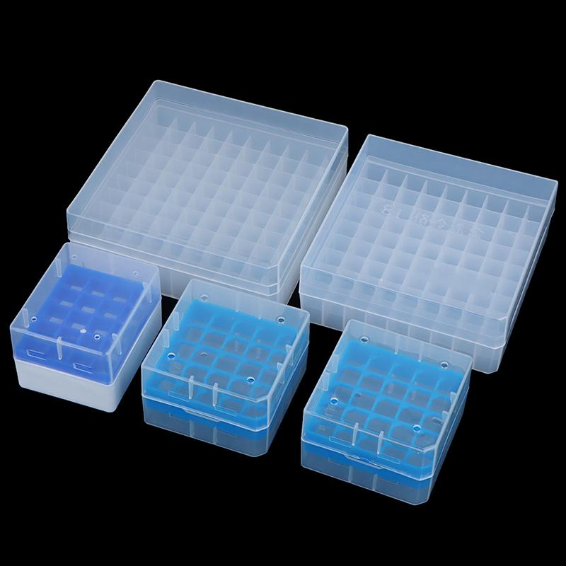 Test Tube Holder Centrifuge Tube Rack Box With Cover Centrifugal Tube Support