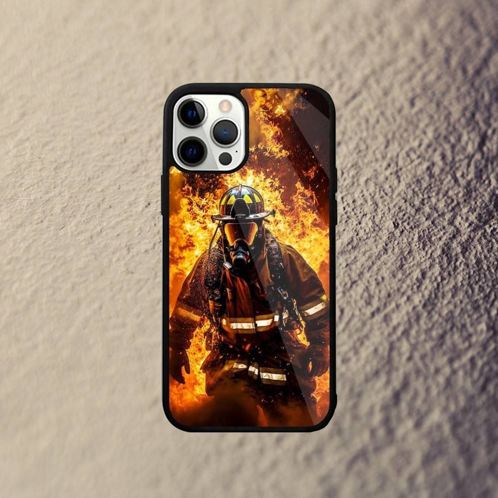 

Firefighter Heroes Phone Case For iPhone 16,15,14,13,12,11,Pro,Max,Plus,Mini,SE New Magsafe Magnetic Wireless Charging iPhone17promax