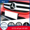 GLM4   Hot 2025 3D Car Grill Emblem Star Badge Front Grill Logo For Mercedes Benz W204 W205 W213 X253 A B C E S CLA GLB GLC GLE GLS Acc