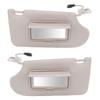 Sun Visor with Makeup Light Beige Stylish Look Enhanced Safety Sun Shielding Visor for Altima 2013 t