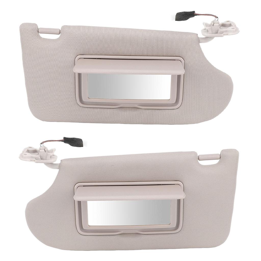 Sun Visor with Makeup Light Beige Stylish Look Enhanced Safety Sun Shielding Visor for Altima 2013 T