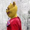 Creepy Winnie Bear Mask for Halloween Carnival Party Cosplay Masquerade Costume