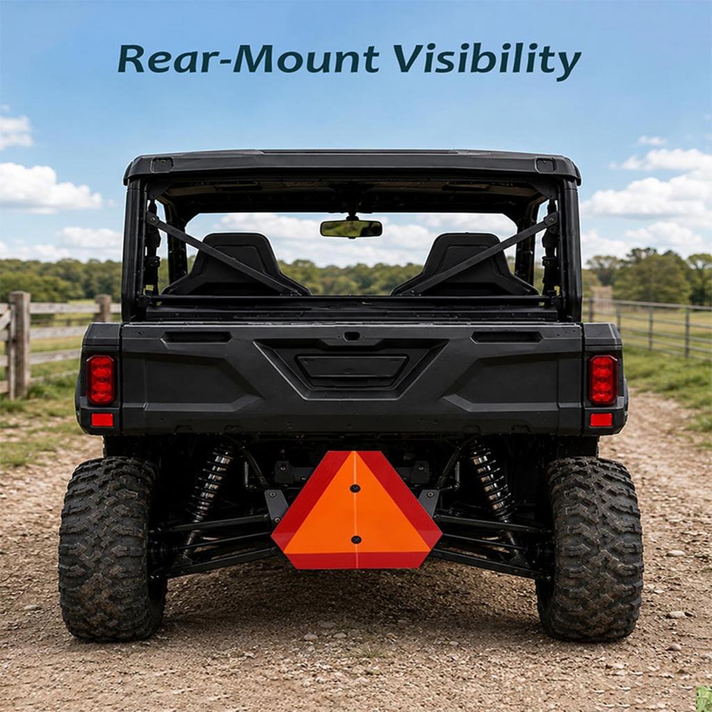 Slow Moving Vehicle Sign Bracket Kit for 2 Inch Receiver