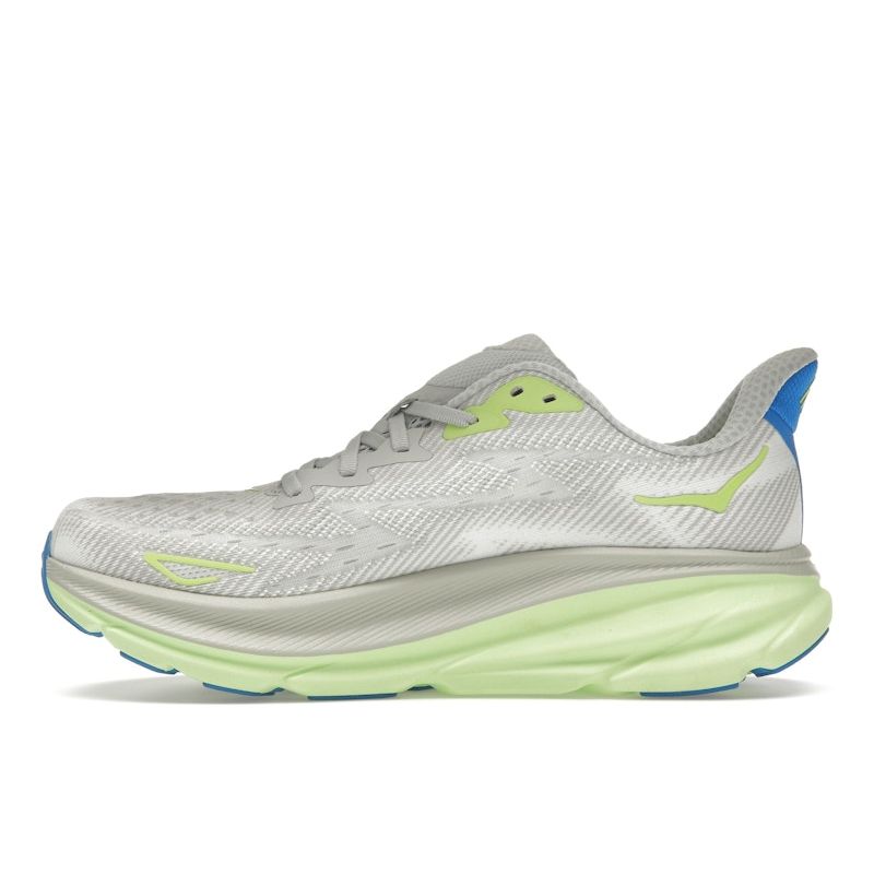 HOKA Clifton 9 Stardust Electric Cobalt Men Sneakers Grey 1127895-STLC