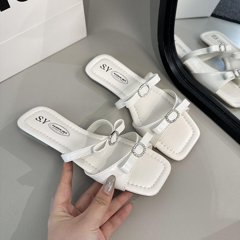 Fashion New Popular Summer Outdoor Women Slippers Casual Soft Sole Flats Slides Casual Dress Beach Vacation Flip Flop Zapatos Mujer