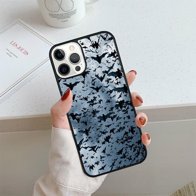 Vampire Bats Collage Phone Case For iPhone 17 Air 13 12 14 15 16  Cover For Apple 14 15 16 Pro Max Plus Coque