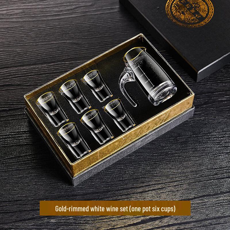 Luxury Baijiu Shot Glass and Decanter Gift Set