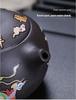Heat-Sensitive Color-Changing Zisha Dragon & Phoenix Teapot with Bird Sound Water Outlet