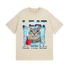Funny Cute Cat Graphic Meme Tshirts I Eat Unisex All The Gas Casual Short Sleeve Tshirt Fashion High Quality Cotton T Shirt