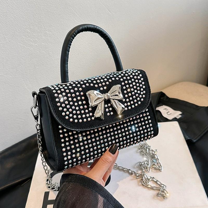 

Популярная маленькая сумка женская новая летняя универсальная модная сумка-мессенджер с бриллиантами, текстурная сумка-бабочка, маленькая квадратная сумка разноцветный