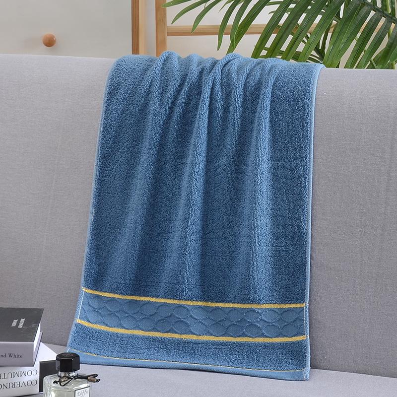 Household Gold Thread Double-grid Washing Towel