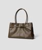 Ttudement Classic Belt Square Bag Brown