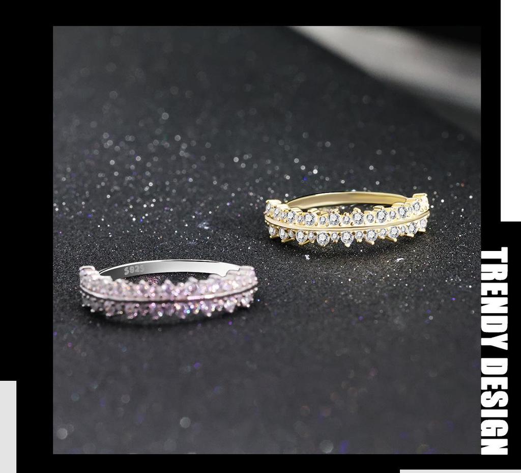 European & American Fashion S925 Sterling Silver Retro Ring - Women's Hot-Selling Style