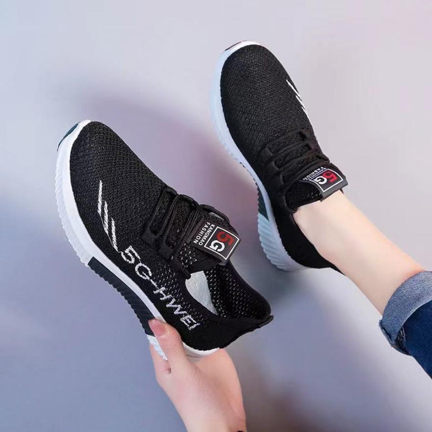 Damen Mesh Schuhe Atmungsaktiv Allround Studenten Sommerbekleidung Mesh Sneaker Freizeitschuhe Mutterschuhe