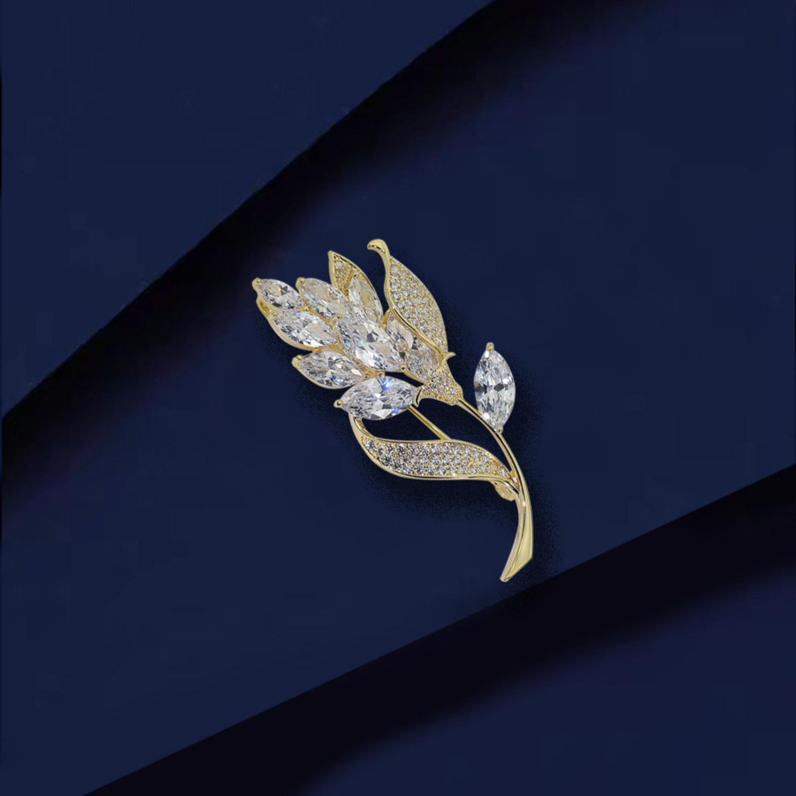 

Креативна брошка зі сплаву Модна шпилька-брошка з коміром One Size