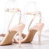 Fashion Patent Leather Buckle Thin Heeled Sandals Women Sexy Open Toe Ankle Strap Slide Sandals Concise Comfort Plus Size Designer Shoes