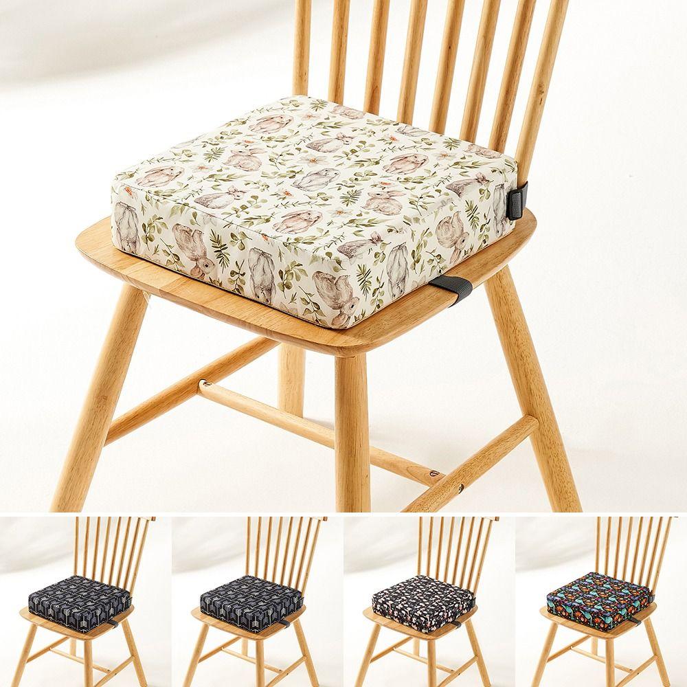 Waterproof Baby Booster Seat Cushion Removable Breathable Kids Dining Chair Cushion Multifunctional Soft Sponge