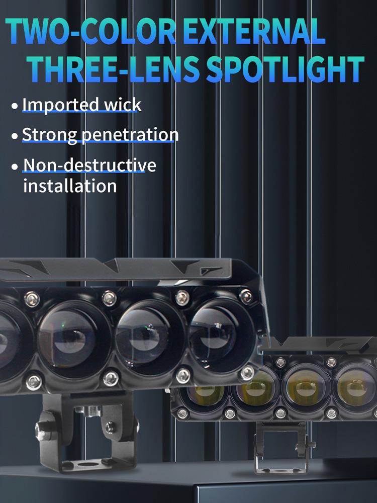 Motorcycle LED Headlight & Fog Light Accessory