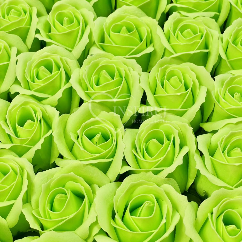 Soap Rose In a Light Green Color