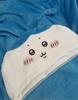 Chiikawa Usagi Hachi Hooded Cloak Blanket Shawl Cape for Lazy Days