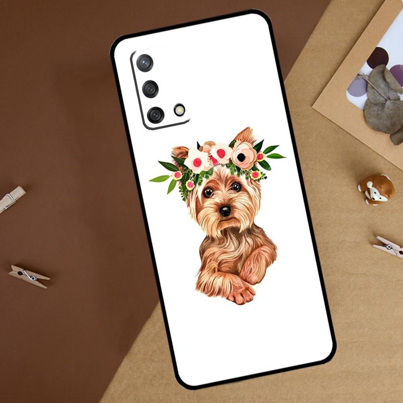 

Чехол для телефона Oppo A40 A60 A80 A74 A94 A54 A18 A38 A58 A78 A98 A16 A76 A96 A15 A57S A17 A77 с изображением собаки Йоркширский терьер OPPO A79 5G