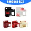  Plastic Large Opening Wall Mounted Tissue Holder Suction Cup Bathroom Organizers