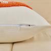 1PC LOZUJOJU Halloween Pillowcase Ghost Pumpkin Pattern Embroidered Soft Cushion Cover for Sofa Living Room Bedroom Home Decor