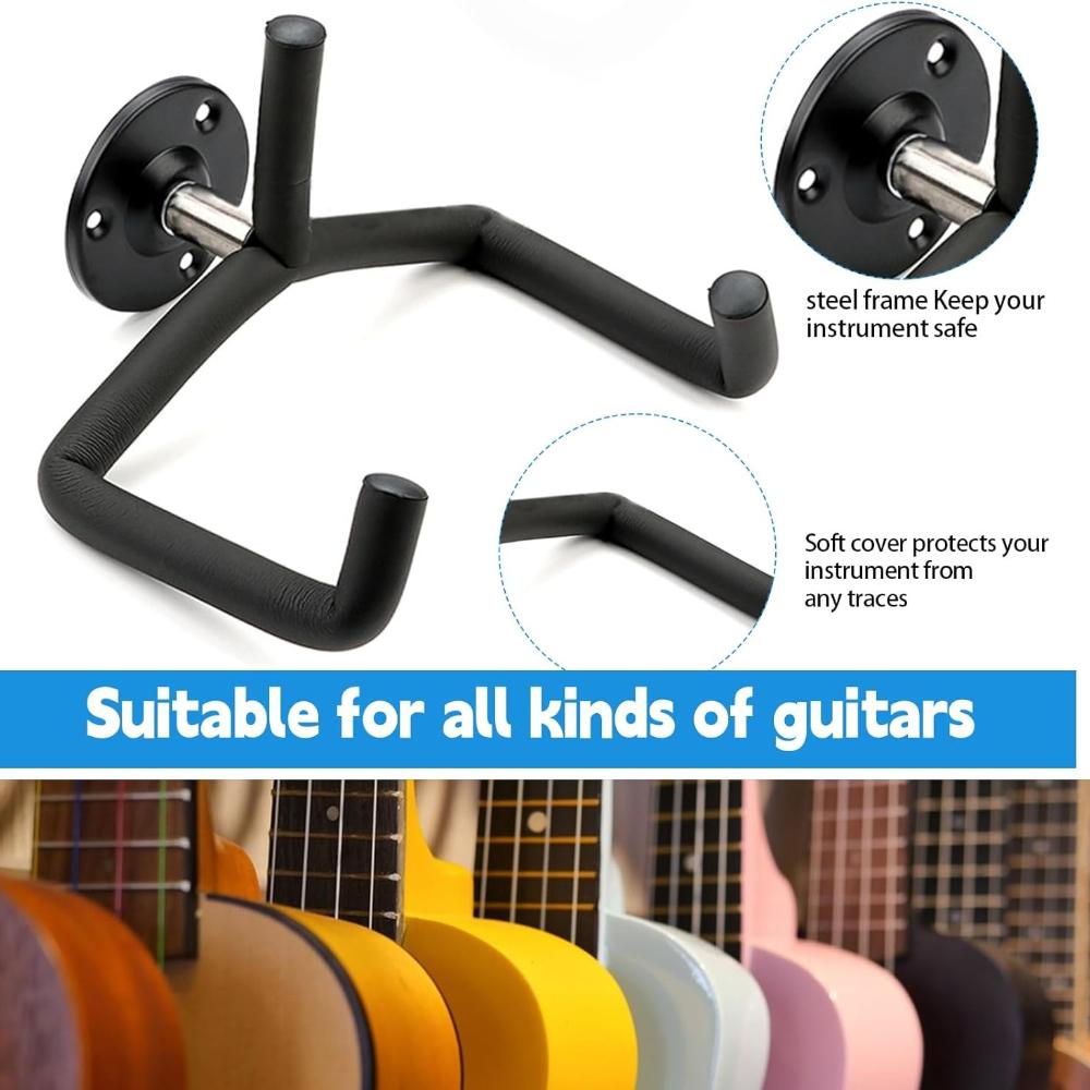 Guitar Wall Mount, Guitar Stand for Wall Tilt Classic Wall Mount Guitar Wall Mount Guitar Stand Guitar Stand Display for Bass Ukulele