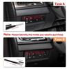 Real Soft Carbon Fiber Sticker For Renault Fluence Megane RS 2009 2010 2011 2012 2013 2014 LHD RHD trument Panel Strip Trim